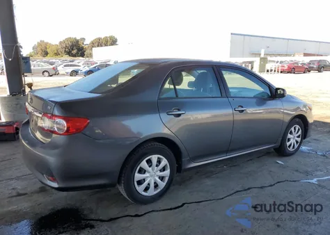 2011 Toyota Corolla Base из США, поврежденный, VIN 2T1BU4EE9BC587154
